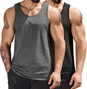 Camiseta sin mangas para hombre Dynamic, ecológica, transpirable, de secado rápido, tela de poliéster, Cool Air Motion, ajuste cómodo, tacto fresco, caída ligera. - Product Image 5