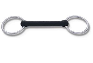 Bocado de Anillas Sueltas Premium para Equitación con Boquilla de Goma, Construcción de Latón Hueco y Hierro Dulce, Servicios OEM y ODM - Product Image 6