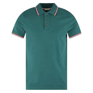 Chemises polo pour hommes de haute qualité, coupe classique, fabriquées en tissu 100% coton, respirantes et à séchage rapide, pour un usage décontracté - Product Image 1