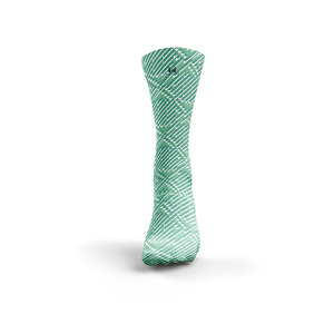 Chaussettes de sport personnalisées en tricot solide imprimé, haute adhérence, respirantes, hauteur genou, 100% coton, antidérapantes, écologiques - Product Image 5