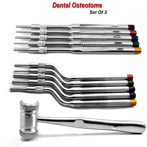 Kit de Osteótomos Quirúrgicos Dentales, Martillo para Levantamiento de Senos y Condensación Ósea, 10 Piezas, Acero Inoxidable, Terapia Oral Manual, Dentavex CE - Product Image 5