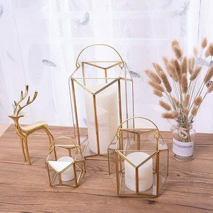 Lanternes décoratives faites à la main en acier inoxydable - Imperméables, portables, écologiques, décoration de Noël et de Pâques pour la maison - Product Image 4
