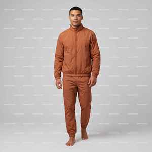 Custom Logo <b>Nylon</b> Windbreaker Tracksuit <b>Joggers</b> Pants Breathable Jacket Two Piece Waterproof Windproof Set Tracksuits for Men - Product Image 2