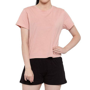 Conjuntos Cortos de Alto Rendimiento para Mujer y Ropa Casual de Verano, Ajuste Cómodo, 100% Algodón, Servicio OEM - Product Image 2