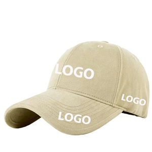 Gorra de Béisbol Unisex de 5 Paneles Color Caqui, 100% Algodón, Transpirable, Impermeable, Cierre Ajustable con Hebilla Metálica, Color Sólido Informal con Logotipo - Product Image 1