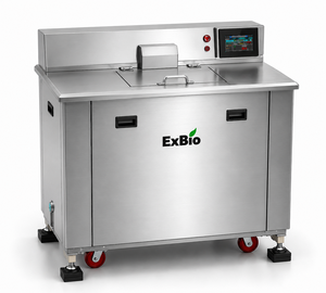Machine de recyclage des déchets organiques Eco Smart, moteur 1150W, acier inoxydable, pour hôtels, restaurants, usines, cuisines, fonctionnement à faible odeur - Product Image 5
