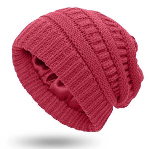 Nuevo gorro de invierno de punto de lana Unisex, logotipo personalizado con bordado, gorros de Jacquard para viajes al aire libre, gorros - Product Image 6