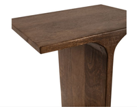 Table console en bois, table d'appoint rustique, table d'appoint pour entrée, salon