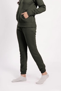 Ensemble de survêtement d'hiver personnalisé pour femme, coupe régulière, en coton de haute qualité, vente en gros OEM, ensemble de jogging de sport tendance pour l'entraînement - Product Image 6