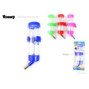 Botella de agua para hámster Yommy de 80 ml con boquilla metálica para jaula - Product Image 2
