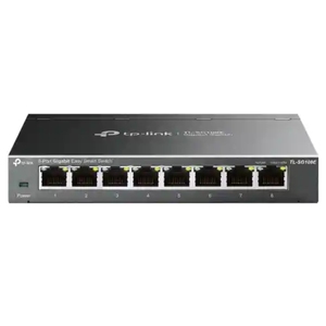 Conmutador de Red Inteligente Administrado de 8 Puertos Gigabit TL-SG108E, Ethernet de Escritorio, en Stock - Product Image 1