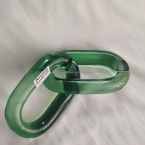 Adornos de Pared de Cadena Acrílica Modernos Personalizados, Hechos a Mano, Adornos Colgantes de Resina Modernos para Decoración del Hogar, Listos para el Festival Diwali - Product Image 2