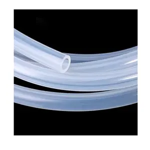 Manufacturer OEM extruded food grade platinum cure silicone rubber tube flexible silicone tube 1mm - 70mm id silicone tubing