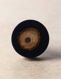 Bouton de meuble rond en bois et résine émaillée, fait main, écologique, avec motif, pour la décoration intérieure - Product Image 3