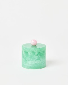 Handmade Modern Luxury Resin <b>Storage</b> canister Flip Top Lid Eco-Friendly Leak-Proof Dishwasher Safe <b>Microwavable</b> Customizable - Product Image 3