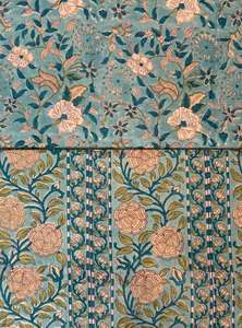 Tissu en coton 100% artisanal indien imprimé à la main, écologique, traditionnel, respirant, imprimé au bloc - Product Image 5