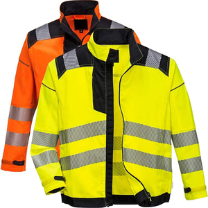Veste de travail haute visibilité de qualité supérieure, fabriquée par un fabricant sur mesure pour une livraison directe en usine pour les travaux routiers. - Product Image 5