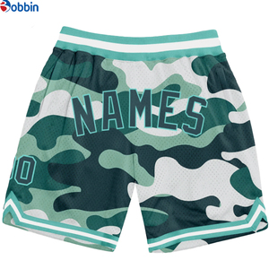 Pantalones Cortos de Playa para Hombre, Transpirables, Sublimados Personalizados, de Poliéster, Holgados, con Estampado Completo, de Malla, para Entrenamiento - Product Image 2
