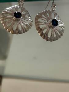 German Silver Zircon Gemstone <b>Earring</b> Quality For Jewelry Style Unique classic <b>Earring</b> Gemstone Handmade Birthstone Handmade - Product Image 2