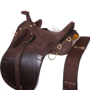 Silla de Montar Australiana Premium Tradicional Western para Doma Clásica, Estilo Inglés, con Árbol de Plástico, Sintética Genuina de Alta Calidad. - Product Image 2