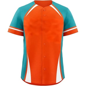 Maillots de softball et de baseball de haute qualité fabriqués en usine OEM, design personnalisé avec impression par sublimation, sergé et sérigraphie - Product Image 6