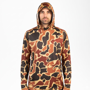 High Quality Sleeve <b>Sun</b> Protection <b>Shirts</b> Breathable Fishing Polyester Custom Sublimation Blank Hoodies Fishing Wear for Women - Product Image 1