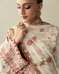 639 Salwar Kameez Noir et Blanc Premium de Haute Qualité pour Femme – Idéal pour Fêtes et Plage – Matière Viscose Anti-humidité Séchage Rapide Protection Solaire - Product Image 5