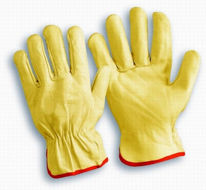 Vantrex Industries White Goatskin Leather Work <b>Driver</b> <b>Gloves</b> Heat-Resistant Tear-Resistant Durable Comfortable Fit Protection - Product Image 6