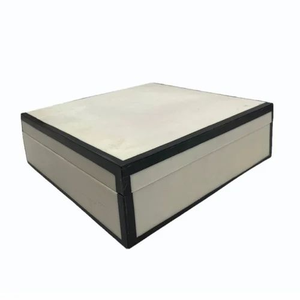 Caja de Joyería Rectangular de Lujo Clásica para el Hogar, Hecha a Mano, de Pino y MDF con Incrustaciones de Hueso, Almacenamiento Personalizado en Color/Tamaño, Diseño Grabado de Alta Calidad - Product Image 5