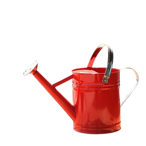 Regadera de Metal de Diseño Moderno con Acabado Rojo, Perfecta para Uso en Interiores y Exteriores, a Prueba de Fugas - Product Image 1