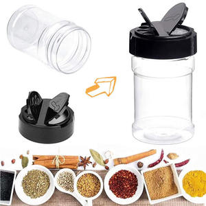 Botella de Plástico PET para Especias, Modelo Q-01~Q-19, Tapa de Doble Apertura, Etiqueta Impresa en Serigrafía, Grado Alimenticio, para Pimienta, Sal y Hierbas - Product Image 5