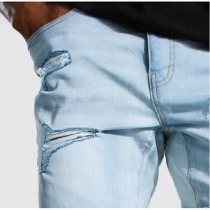 Shorts en jean respirants pour hommes, style décontracté, motif uni, service OEM, collection été 2026, les plus vendus - Product Image 5