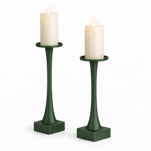 Classic Gold Metal Candle Holder Set Elegant Taper Candlestick <b>Decorative</b> Home <b>Decor</b> <b>Table</b> Centerpiece Luxury Style - Product Image 3