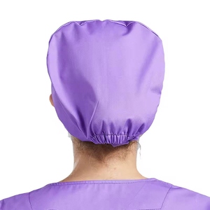 Meilleures ventes : Bonnets chirurgicaux unisexe en coton blanc uni, élastiques réglables, avec logo personnalisé, pour médecins, infirmières, dentistes, hôpitaux - Product Image 6