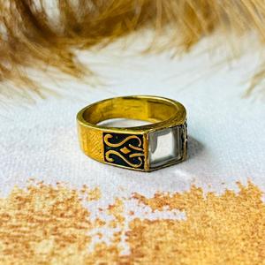 <b>Moonstone</b> Signet <b>Ring</b> Geometric Tribal Punk Biker <b>Ring</b> Wholesale <b>Ring</b> For Men's - Product Image 5
