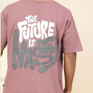 T-shirt imprimé en relief pour homme, fabriqué au Pakistan, 100% coton, nouveau style, coupe ample, haute qualité, en vente en ligne - Product Image 5