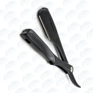 Navaja de Barbero Dorada de Acero Inoxidable de Una Sola Hoja, Manual, Reutilizable y Ecológica, Instrumentos de Belleza - Product Image 2