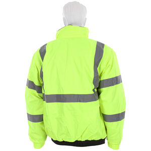 Chaqueta Reflectante de Alta Visibilidad para Hombre, Impermeable, Resistente al Viento, Ropa de Trabajo de Seguridad, Chaqueta para Exteriores, Proveedor de Logotipos Personalizados - Product Image 2