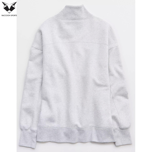Sweat-shirt à col montant pour femme, coupe ample, surdimensionné, en molleton doux, chaud, décontracté, streetwear, vêtements d'automne et d'hiver - Product Image 4