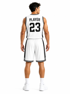 Conjunto de Uniformes de Baloncesto Hechos a Medida para Clubes y Escuelas Profesionales, Camisetas de Baloncesto de Secado Rápido por Sublimación - Product Image 3