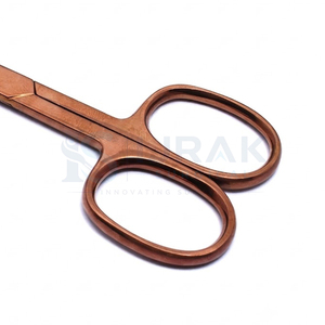 Tijeras de Manicura Quirúrgicas Ijrak, Acero Inoxidable, Hoja Recta, Cortacutículas Afilado, Orificio Redondo, Para Diestros, Duraderas, Uso Adulto - Product Image 5