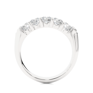 18K Gold <b>Diamond</b> <b>Ring</b> Lab Grown <b>Diamond</b> <b>Ring</b> 1.11 CT Round Cut in 14 Pieces of <b>Diamond</b> Stone for Wholesale Export - Product Image 4