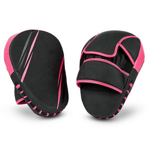 Custom PU Leather Curved Boxing Focus Mitts MMA Muay Thai Punch Pads Karate Training Target Gloves OEM Wholesale - Product Image 6