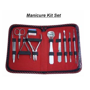 Set de Manicura de Acero Inoxidable con Cortaúñas 7 en 1, Herramientas para el Cuidado de las Cutículas, Estuche de Viaje Portátil y Kit de Cuidado Personal - Product Image 3