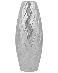 Jarrón Moderno de Metal para Mesa, 33 cm de Altura, Ø12 cm en el Centro, Ø7 cm en la Parte Superior, Ø8 cm en la Parte Inferior, Puede Contener Agua, para Decoración del Hogar - Product Image 5