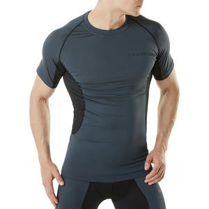 Nouvelle arrivée : T-shirt de compression pour homme en tissu doux et de haute qualité, confortable pour un usage quotidien. - Product Image 3