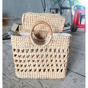 Bolsos de Hombro de Ratán Natural, Bolsos Tejidos a Mano, Proveedor Mayorista de Vietnam, Ecológicos - Product Image 5