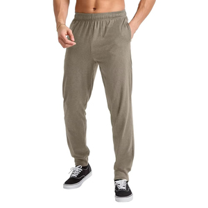 Pantalon de jogging droit décontracté pour homme, en molleton de haute qualité, personnalisable, élastique, respirant, taille mi-haute, en velours côtelé, vente en gros - Product Image 1