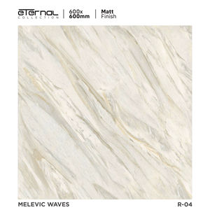 Azulejos de Porcelana Contemporáneos con Acabado Mate, 600X600MM 24X24, Azulejos de Cerámica Vitrificados para Pisos de Interiores, Sala de Estar, Cocina - Product Image 1