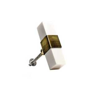 Poignée de meuble en agate naturelle de designer pour intérieurs de luxe - Product Image 4